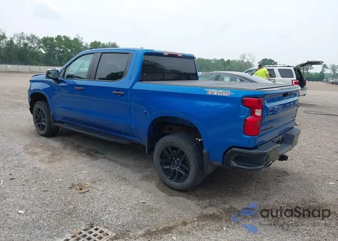 2023 Chevrolet Silverado 1500 4Wd Short Bed Custom Trail Boss из США, поврежденный, VIN 3GCUDCED5PG128162